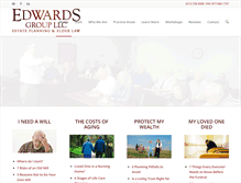 Tablet Screenshot of edwardsgroupllc.com